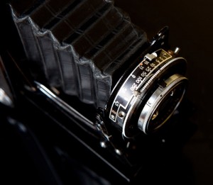 Retro Camera in Black